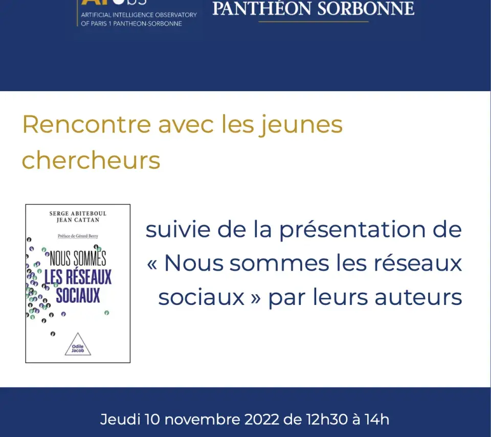 Affiche rencontre du 10 novembre 2022