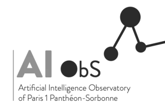 Logo de l'observatoire de l'IA de Paris 1 